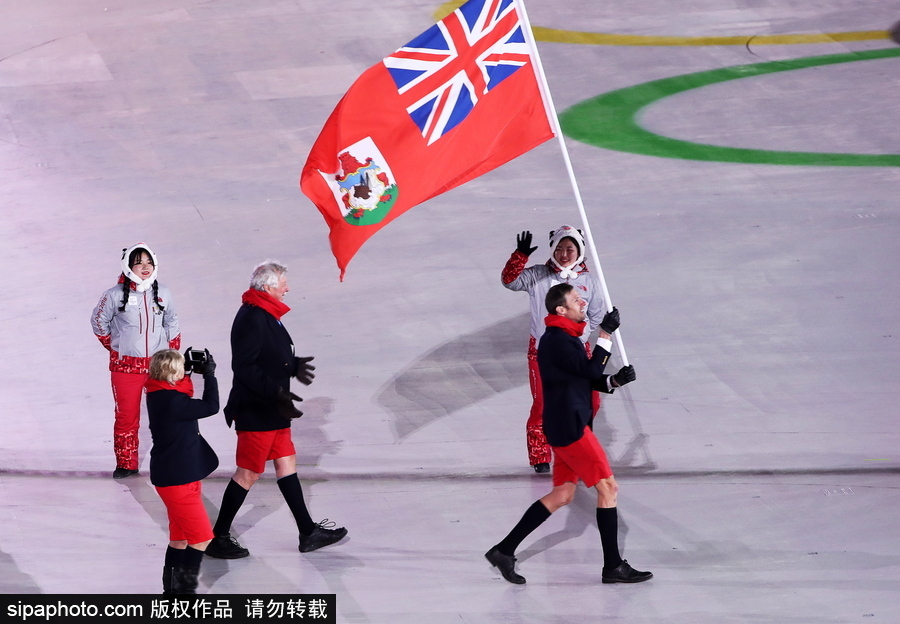 冰雪運動魅力無限！盤點平昌冬奧會開幕式上那些“特殊”參賽國