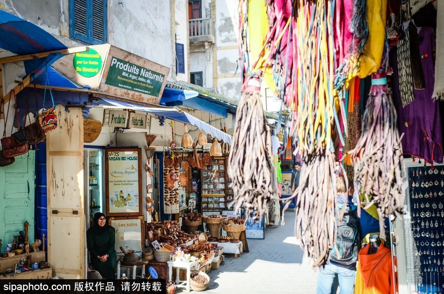 “非洲風城”摩洛哥索維拉風光 色彩清新靚麗