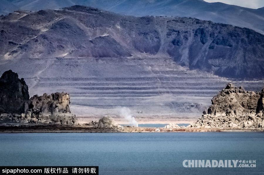 感受美國內華達州冬季風光 人煙稀少一望無垠