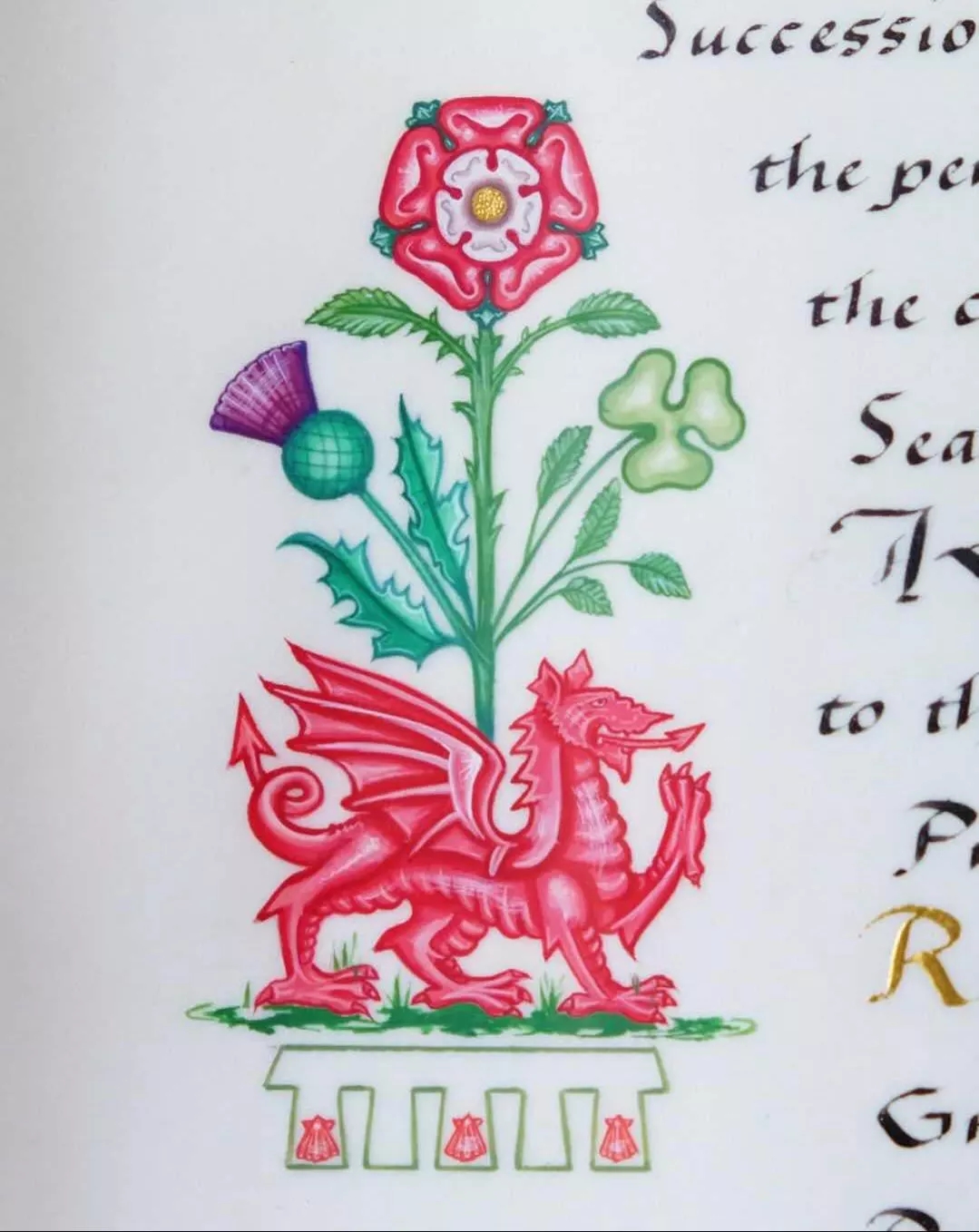 哈里王子大婚倒計(jì)時(shí)，女王開出的“準(zhǔn)婚證”曝光！細(xì)節(jié)太精美