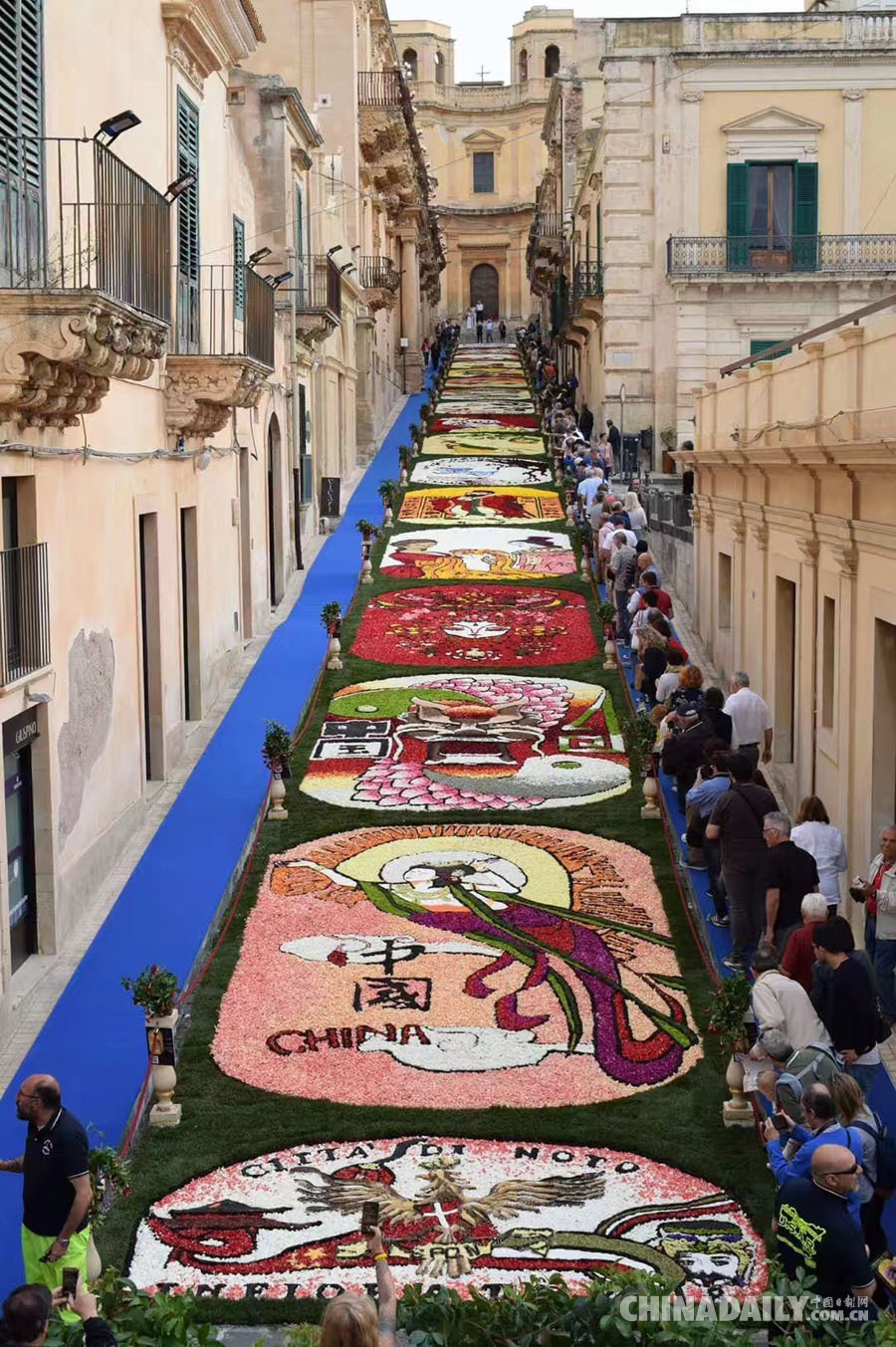 美爆！大外學子作品驚艷意大利鮮花節