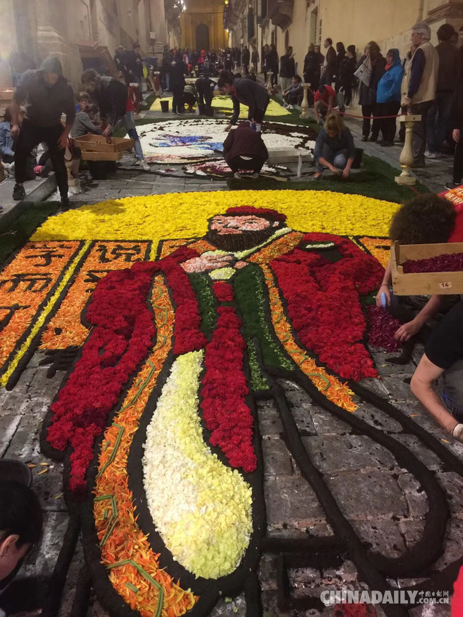 美爆！大外學子作品驚艷意大利鮮花節