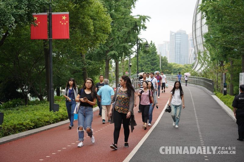 “一帶一路”培訓(xùn)班學(xué)員參觀上海猶太難民紀念館和北外灘