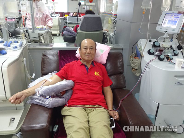 18年累計獻血25萬毫升 61歲徐金源感動冰城