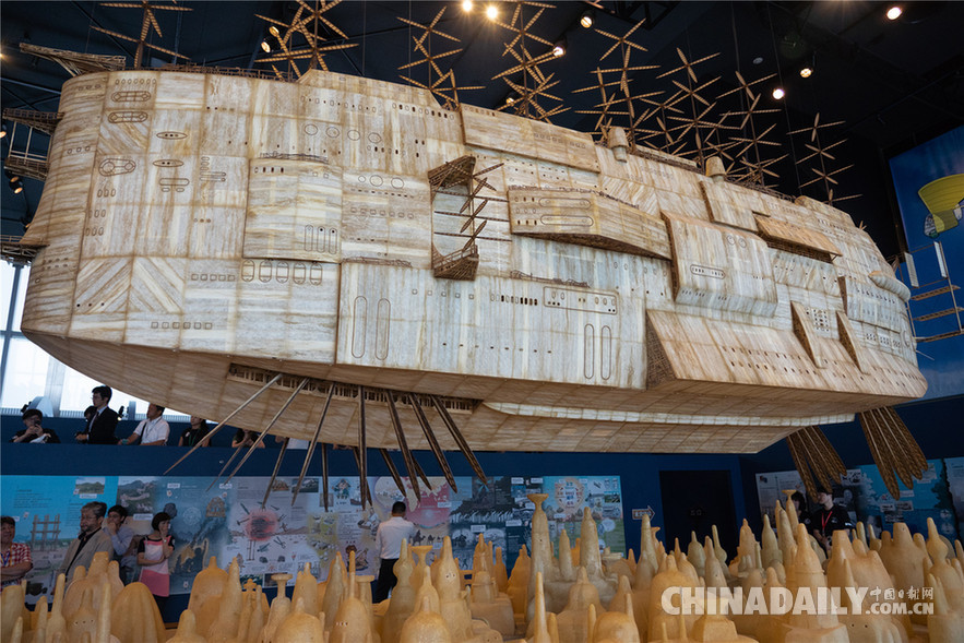 龍貓、巨型飛艇亮相 吉卜力官方藝術(shù)大展首登中國