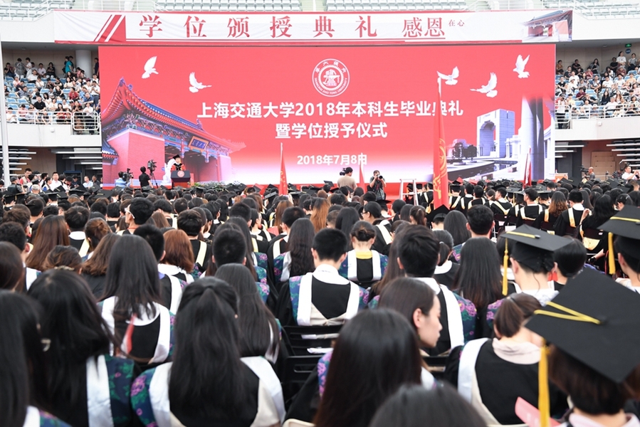 今天，姚明大學畢業了！