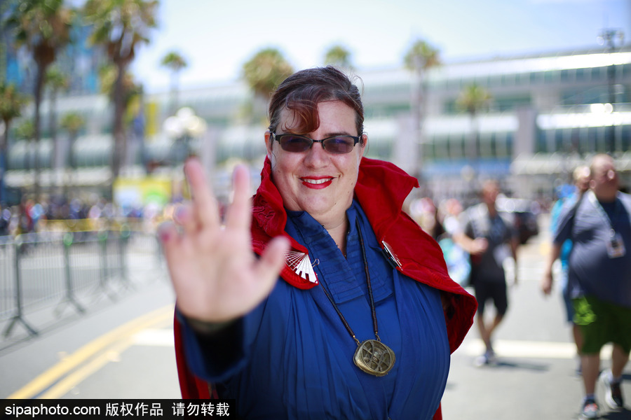 美國圣地亞哥國際動漫展 各路“英雄”匯聚熱鬧非凡