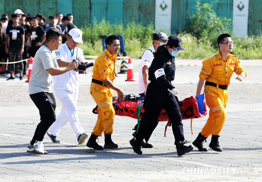 中捷兩國聯合進行迎冬奧衛生應急演練
