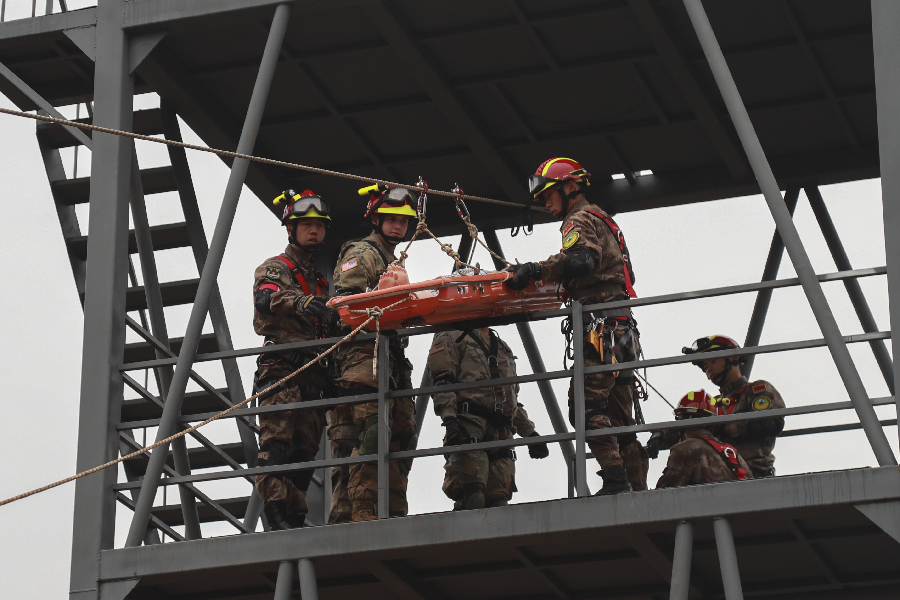 2018中美兩軍人道主義救援減災聯合演練閉幕