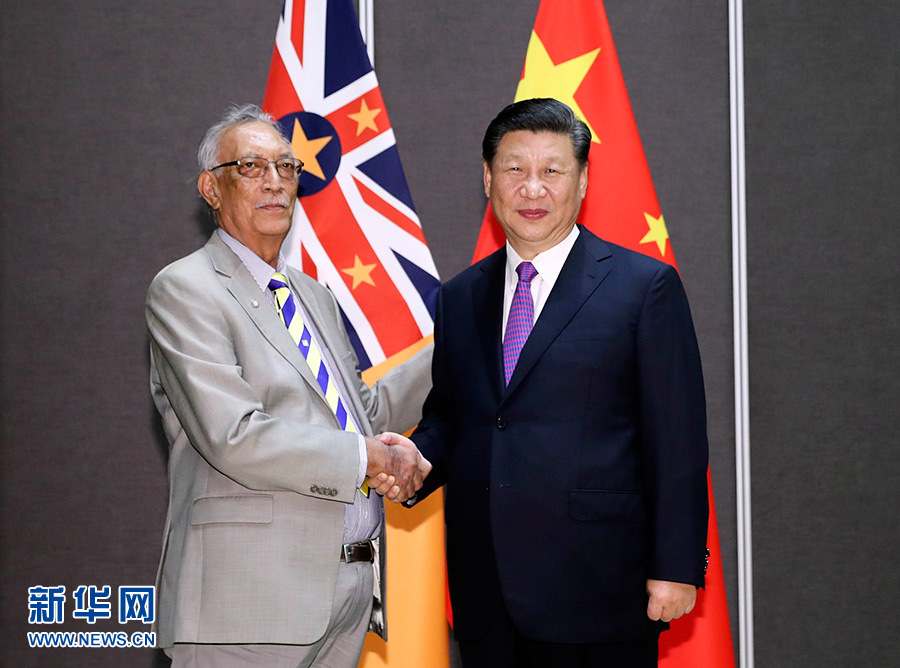 習近平會見建交太平洋島國領導人