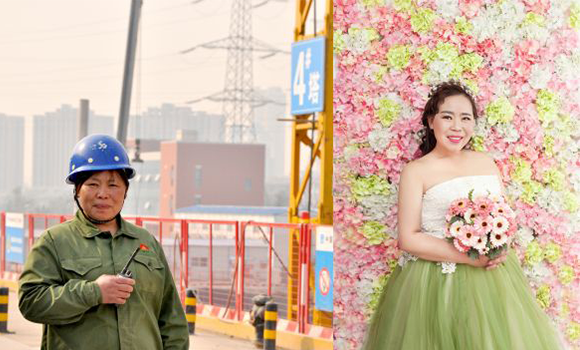 驚艷了時光！當女工們脫下工裝走進照相館