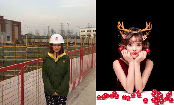 驚艷了時光！當女工們脫下工裝走進照相館