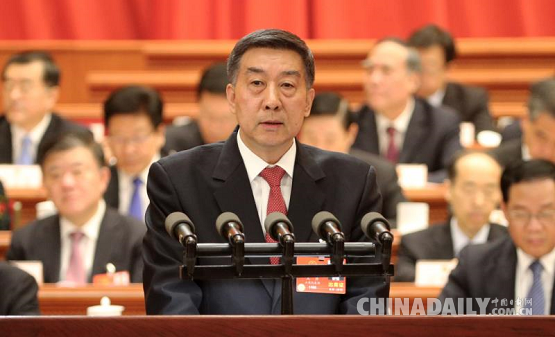 十三屆全國人大一次會議舉行第四次全體會議