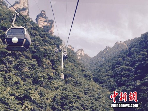 網絡媒體走轉改:因地制宜,武陵源區這樣旅游扶貧